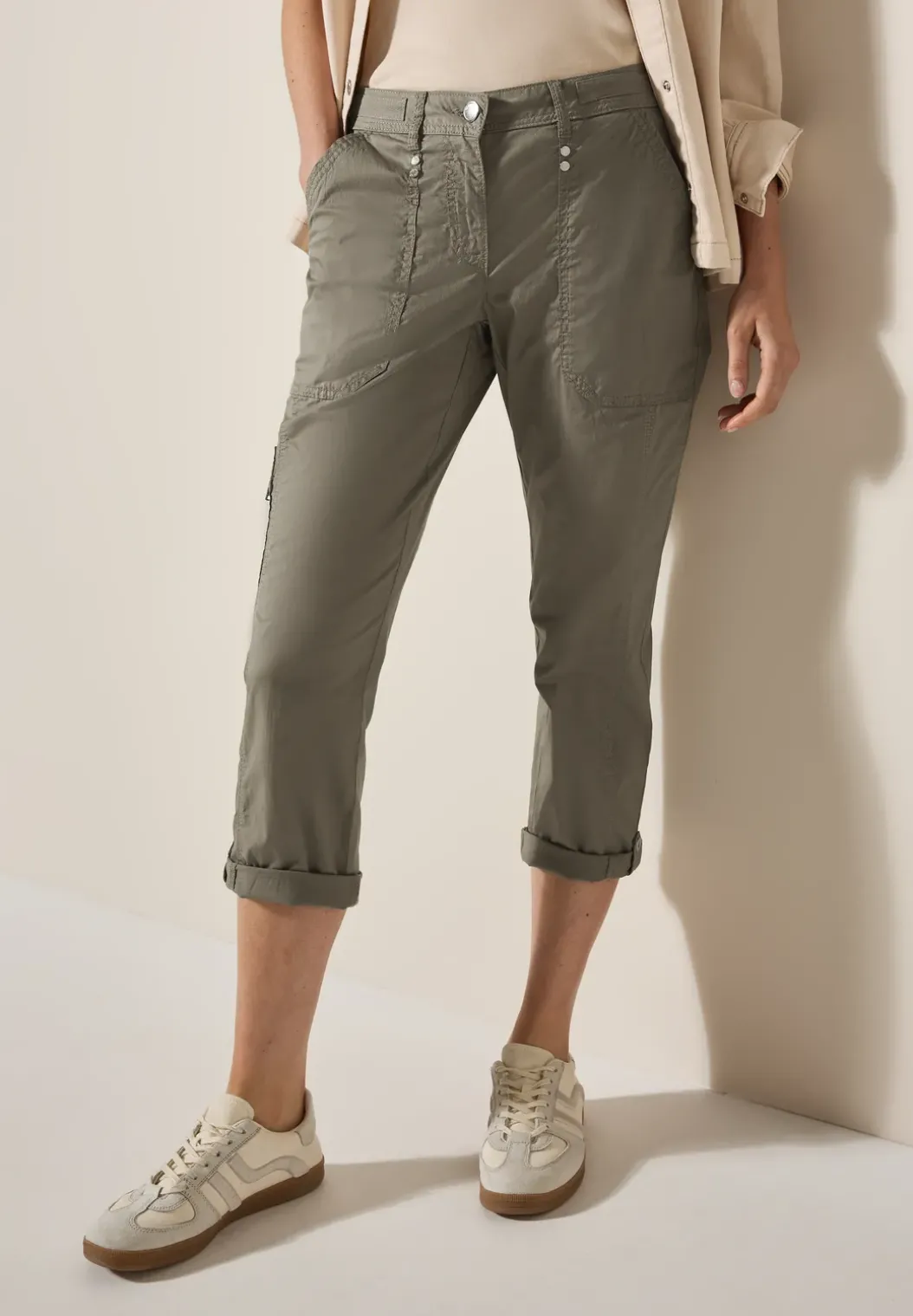 7/8 broek in cargolook