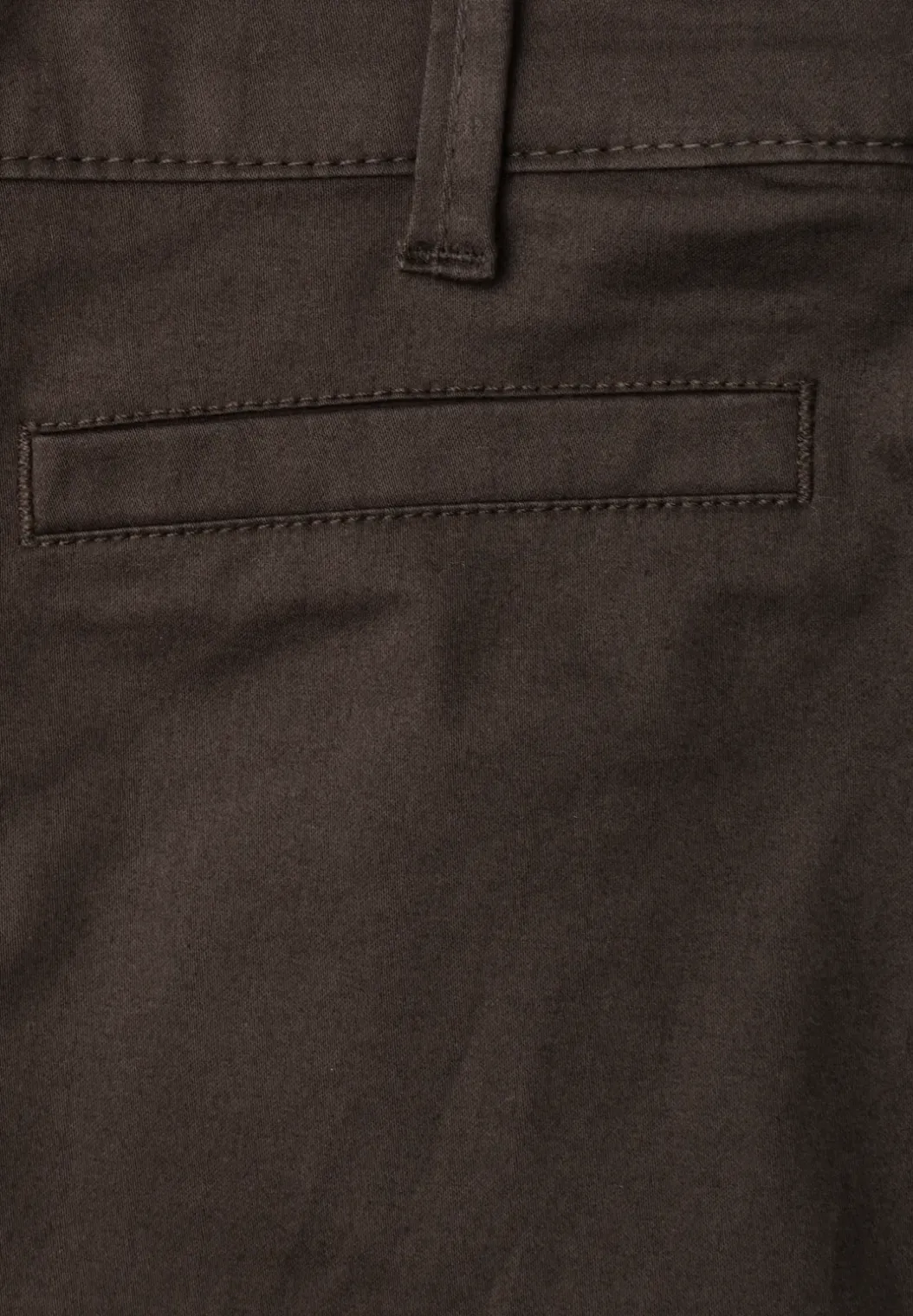 3/4 broek met flared pijpen in casual pasvorm