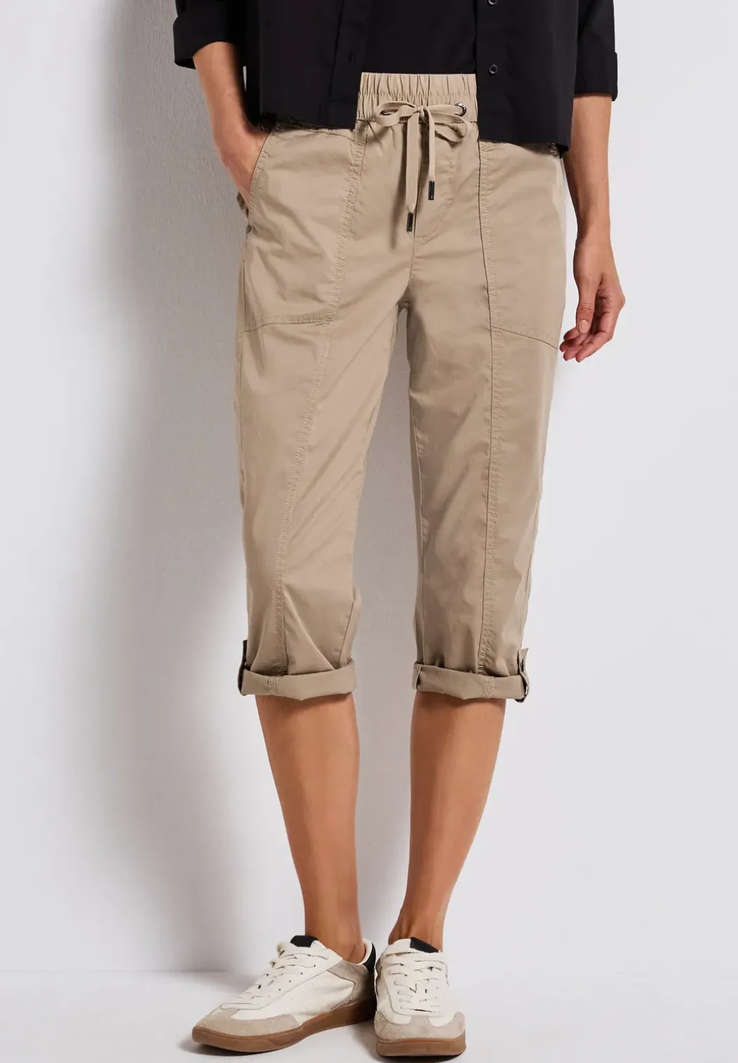 3/4 broek met omslag