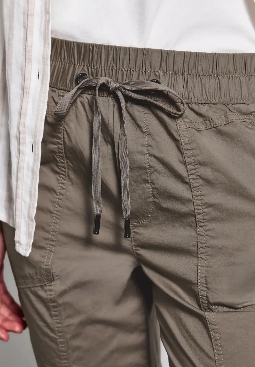 3/4 broek met omslag