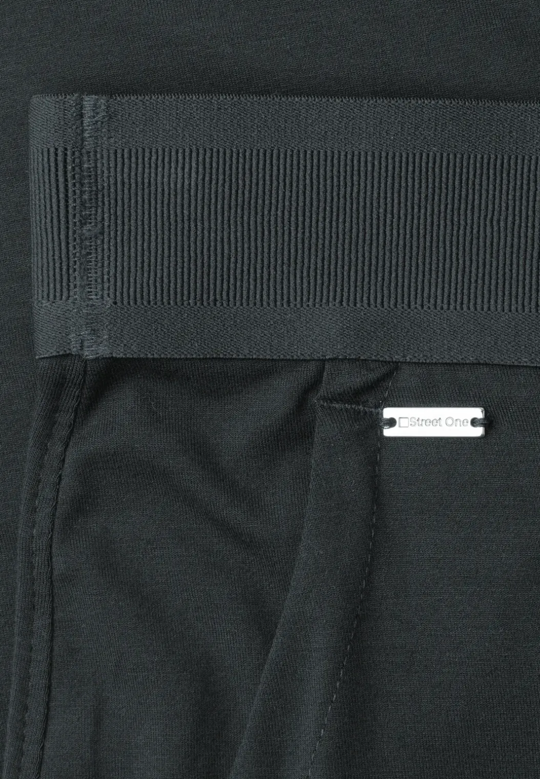 7/8 broek met wijde pijpen in Loose Fit
