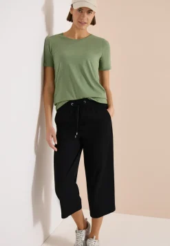 3/4 broek met wijde pijpen in Loose Fit