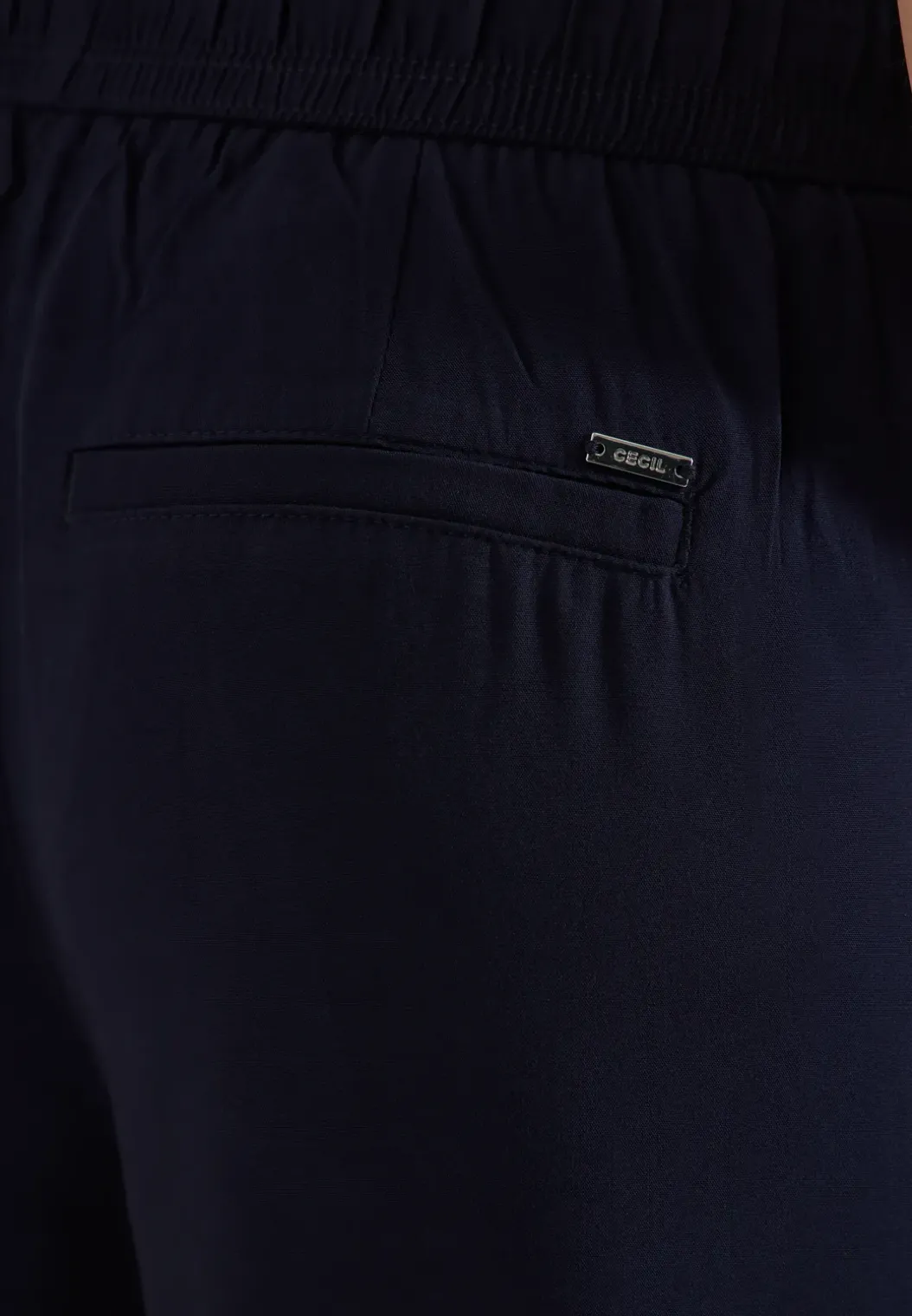3/4 broek met wijde pijpen in Loose Fit