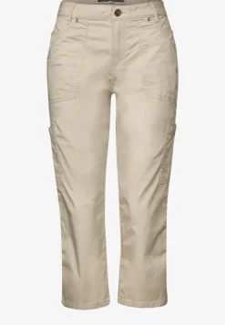 3/4 satijnen broek met zakken