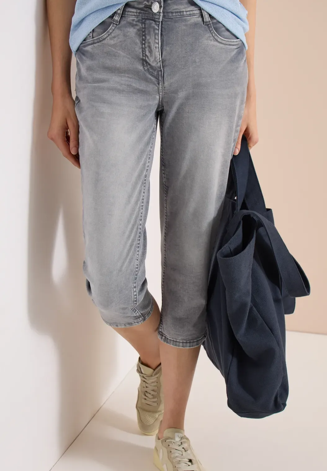 3/4 Slim Leg jeans in casual fit