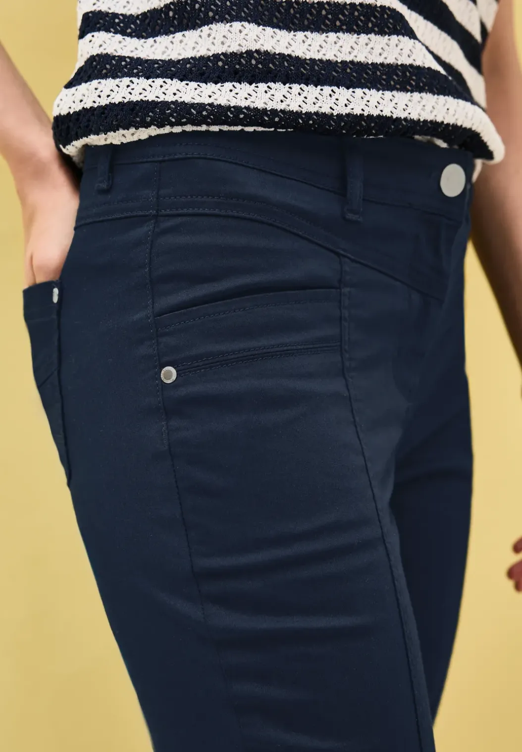 7/8 straight legs broek