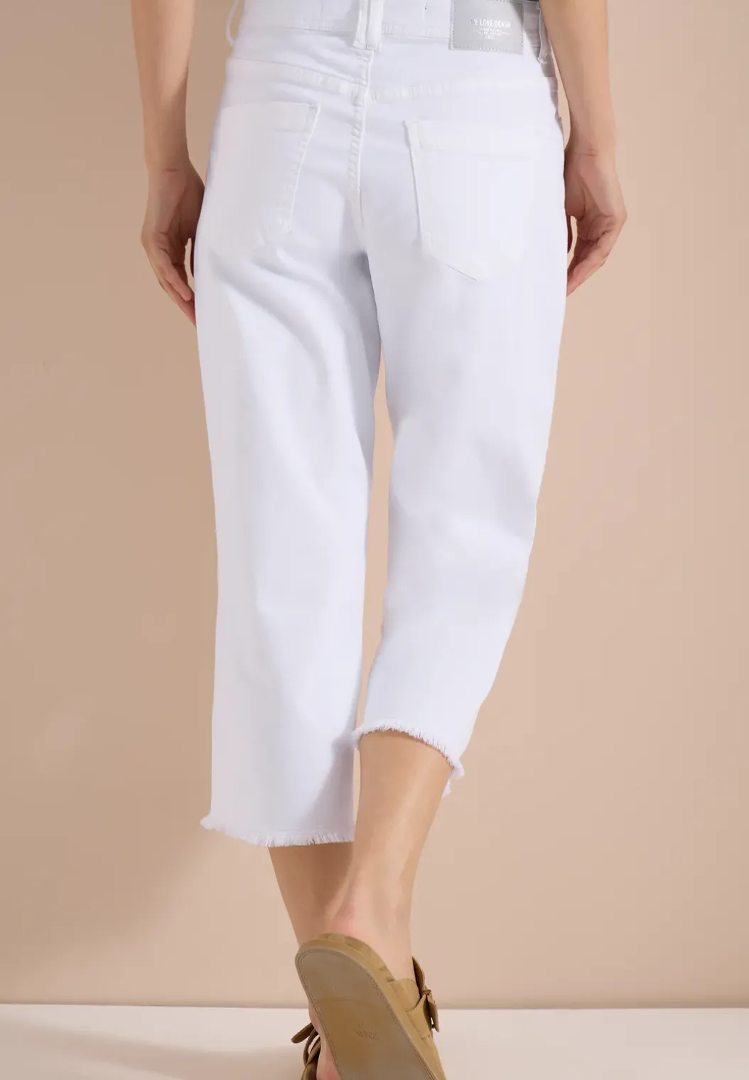 3/4 Wide Legs jeans in Loose Fit