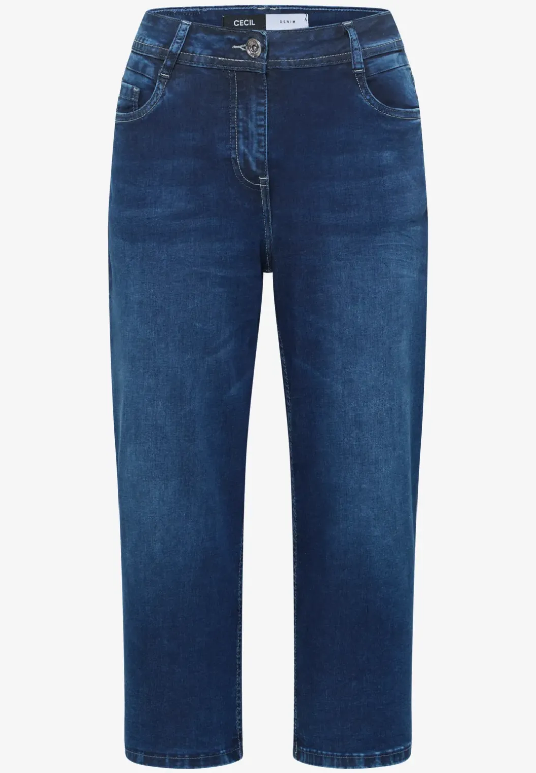 3/4 Wide Legs jeans in Loose Fit