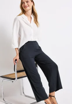 7/8 Wide Legs tricot broek