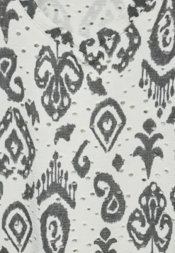Ajour T-shirt met print