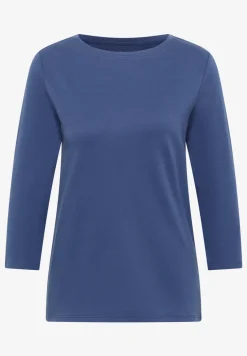 Basic shirt in effen kleur