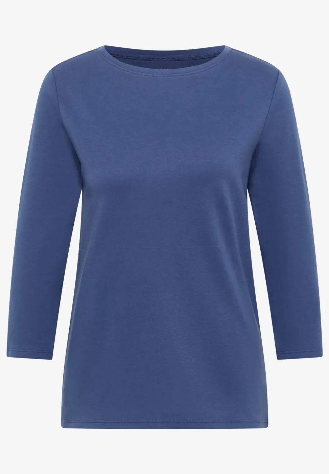 Basic shirt in effen kleur