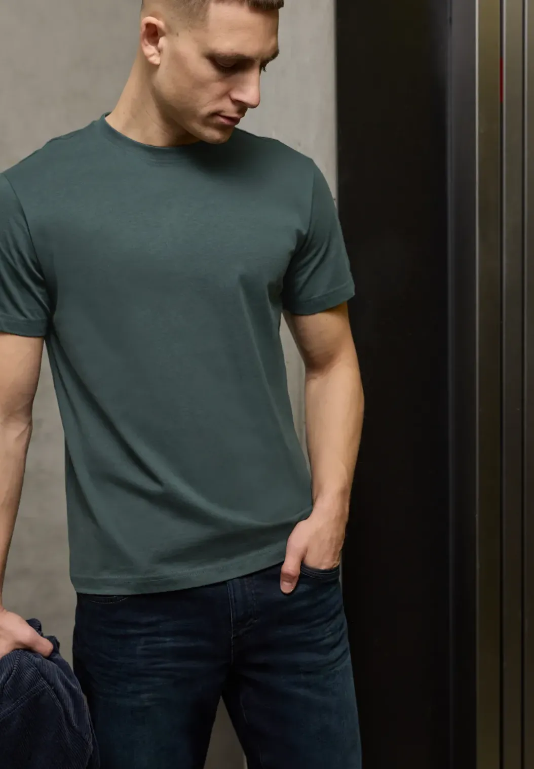 Basic Shirt in effen kleur