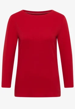 Basic shirt in effen kleur