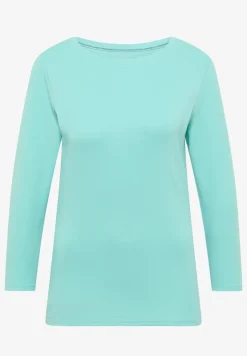 Basic shirt in effen kleur