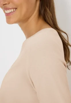 Basic shirt in effen kleur