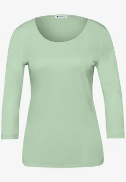 Basic Shirt met 3/4 mouwen