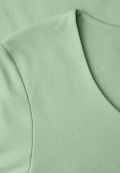Basic Shirt met 3/4 mouwen