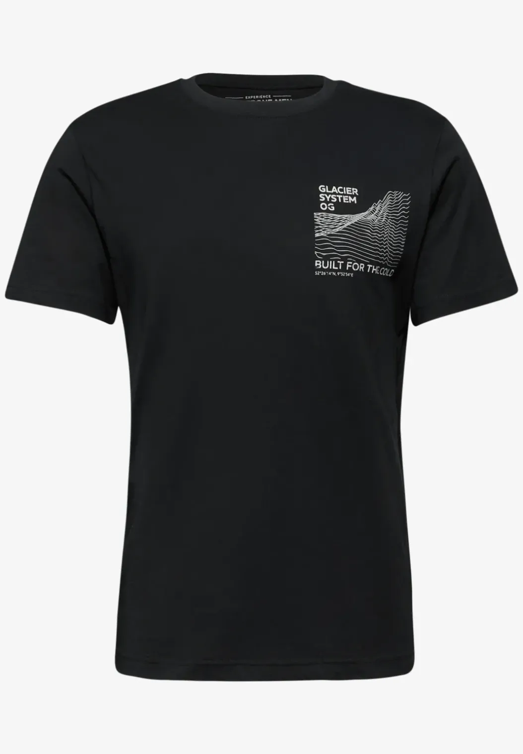 Basic Shirt met borstprint