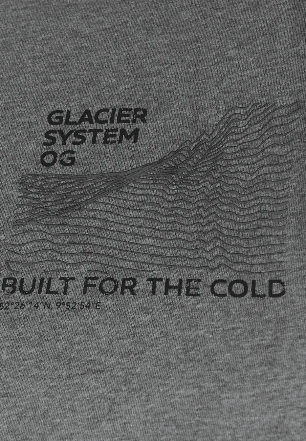 Basic Shirt met borstprint