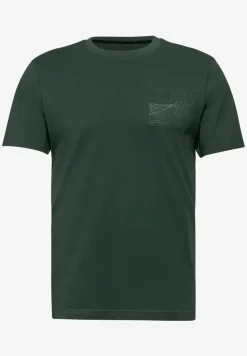 Basic Shirt met borstprint