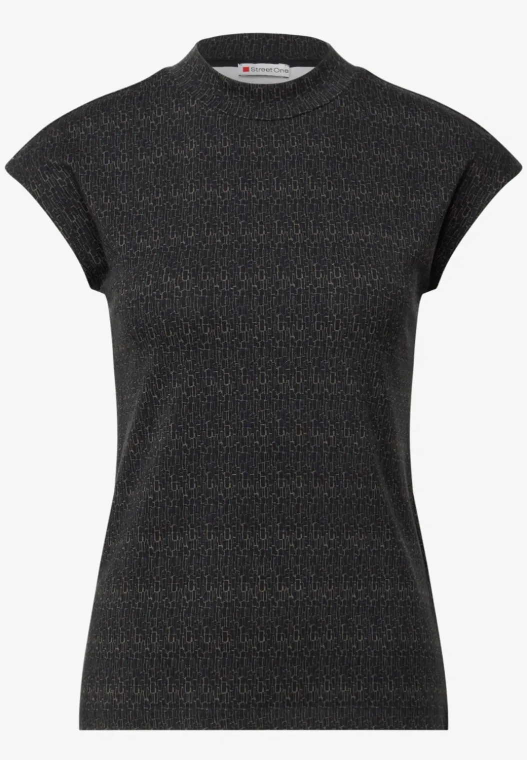 Basic shirt met col