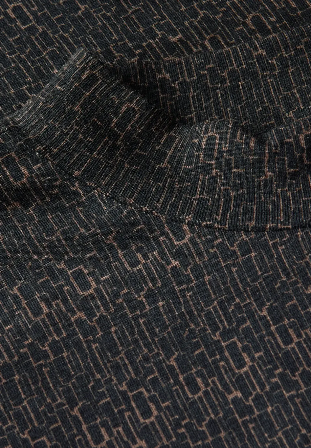 Basic shirt met col