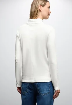 Basic shirt met coltrui