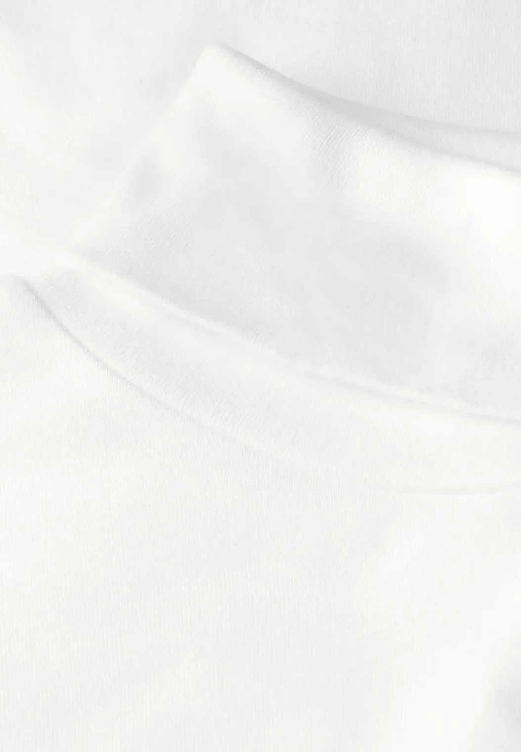 Basic shirt met coltrui