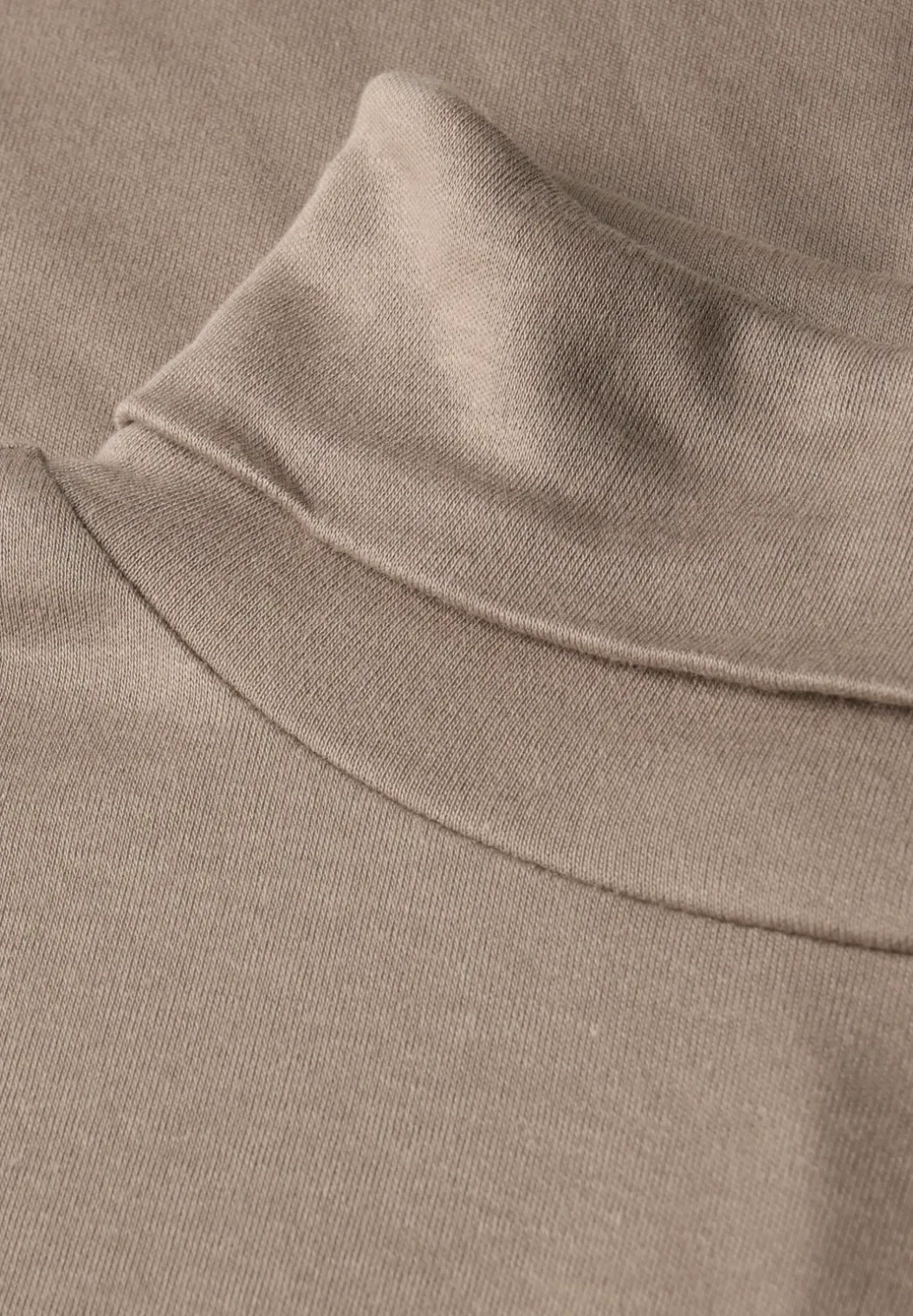 Basic shirt met coltrui