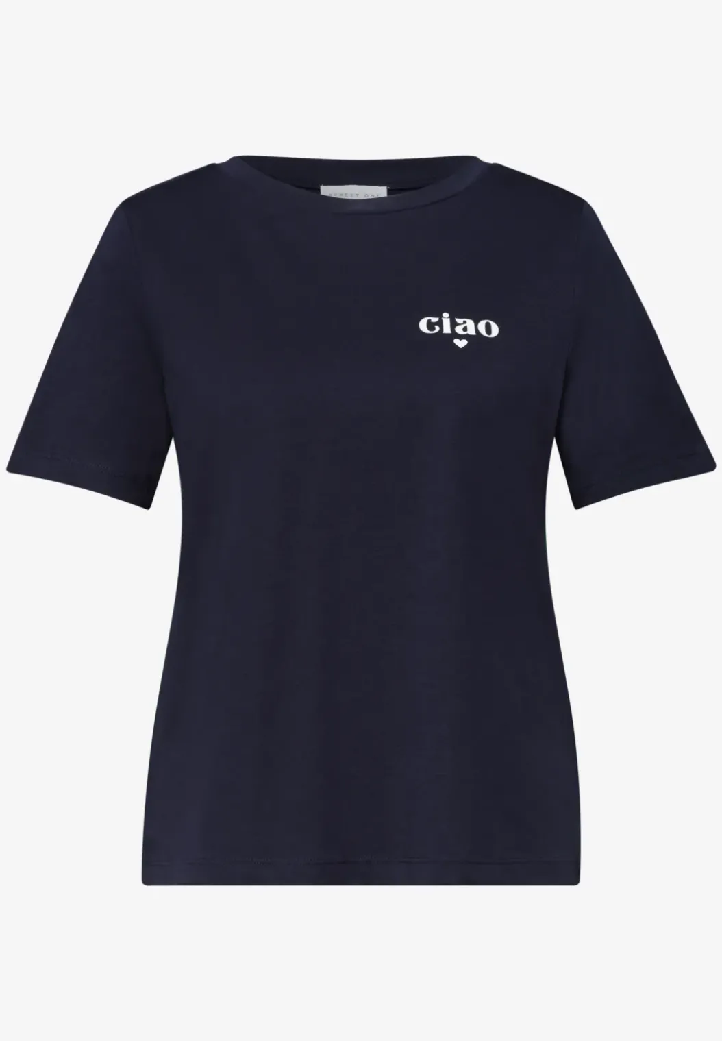 Basic Shirt met gedetailleerde print