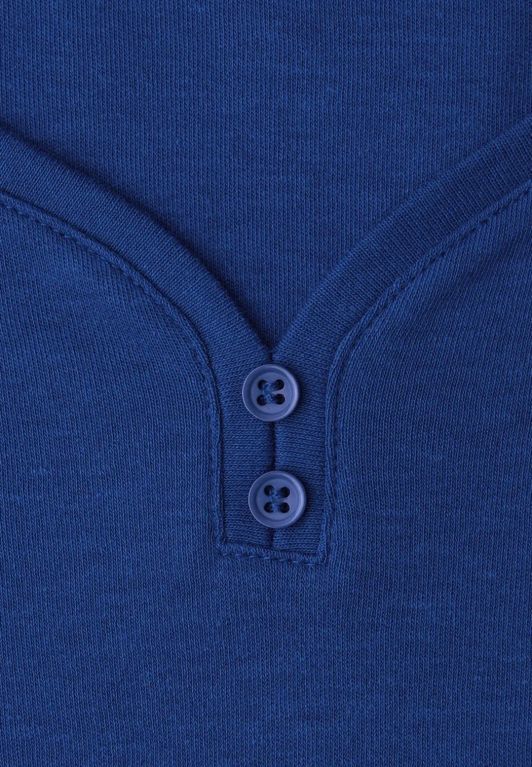 Basic shirt met knoopdetail
