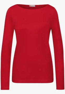 Basic shirt met lange mouwen