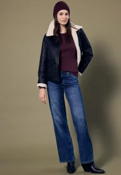 Basic shirt met lange mouwen