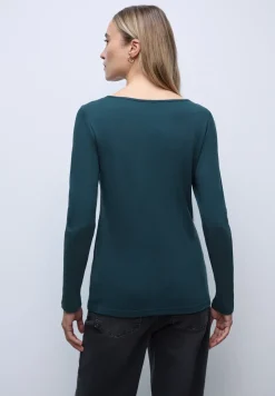 Basic shirt met lange mouwen