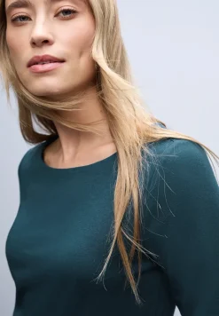 Basic shirt met lange mouwen