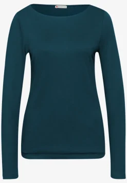 Basic shirt met lange mouwen
