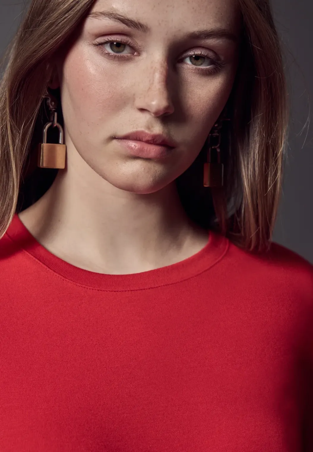 Basic shirt met lange mouwen