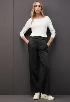 Basic shirt met lange mouwen