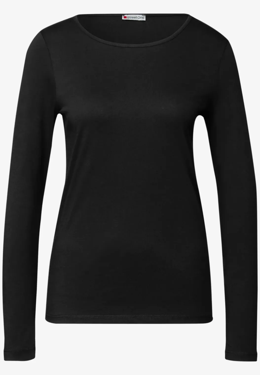 Basic shirt met lange mouwen