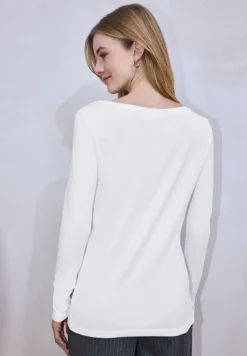 Basic shirt met lange mouwen
