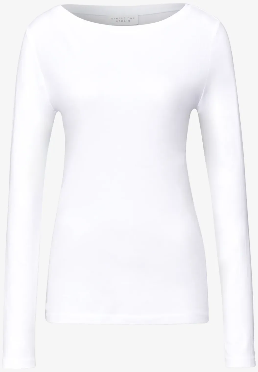 Basic shirt met lange mouwen