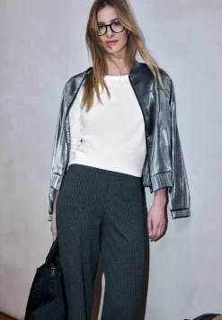 Basic shirt met lange mouwen