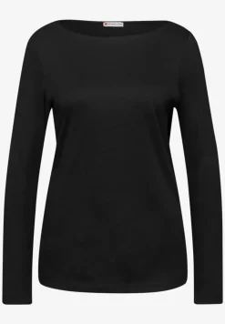 Basic shirt met lange mouwen