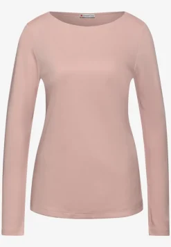 Basic shirt met lange mouwen