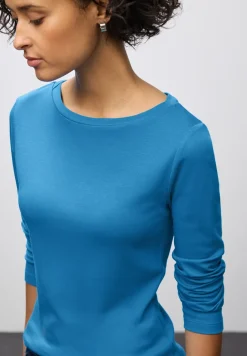 Basic shirt met lange mouwen