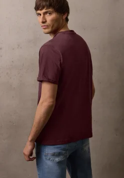 Basic Shirt met omslag