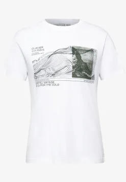 Basic Shirt met print aan de voorkant