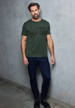 Basic Shirt met print aan de voorkant