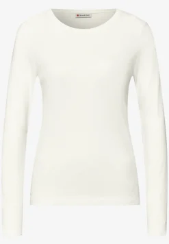 Basic shirt met ronde hals